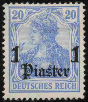 Deutsche Post in der Türkei Michel 26 * ungebraucht Germania