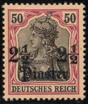 Deutsche Post in der Türkei Michel 23 II * ungebraucht Altsignatur