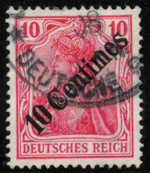 German Post in Turkey, Michel No. 49, cancelled (Germania issue)