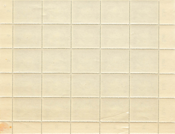 German Reich Michel 855 Peter Rosegger counter sheet part **1943