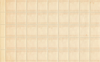 German Reich Michel 858 Horse Racing Grand Prix of Vienna Counter Sheet Part **1943