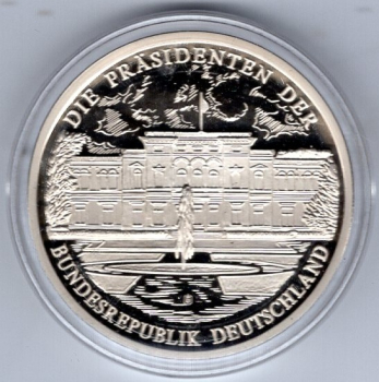 Die Präsidenten der Bundesrepublik Deutschland Johannes Rau Medaille PP