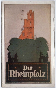 The Rheinpfalz Bavarian Traffic Book III. Part travel guide 32 pages 1940