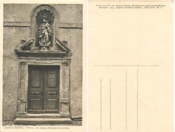 Dinkelsbühl Portal des Karmeliterkloster * ca. 1910