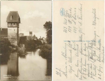 Dinkelsbühl Hauketurm gebr. ca. 1930