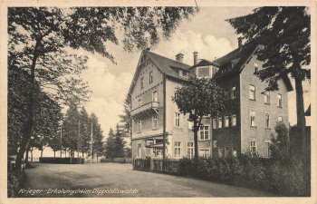 01744 Dippoldiswalde Warrior Rest Home of the NS Reichskriegerbund * around 1940
