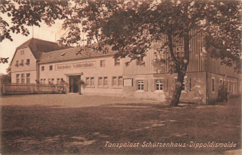 01744 Dippoldiswalde Tanzpalast Schuetzenhaus * um 1930