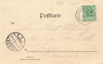 01744 Dippoldiswalde Bismarckdenkmal o 1898