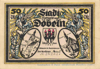 04720 Döbeln Notgeldschein 1921