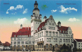 04720 Döbeln Rathaus o 1916