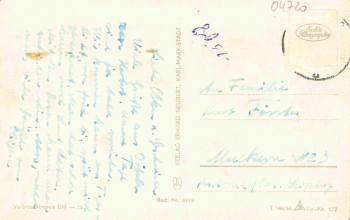 04720 Döbeln Rathaus Notenbank o um 1956