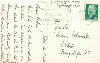 04720 Döbeln Rathaus Notenbank o 1964