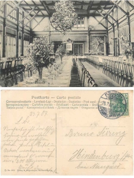 14624 Döberitz Casino Übungsplatz Stempel  o 24.7.1907