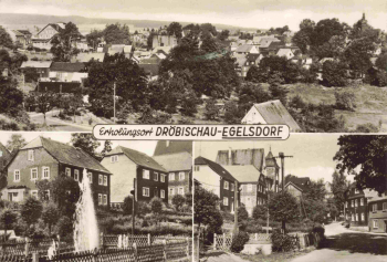 Döbischau-Egelsdorf Mehrbildkarte o 1972
