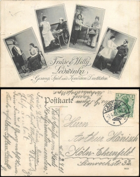 Barrel organ Trude and Willy Ledwinka o 2.4.1911