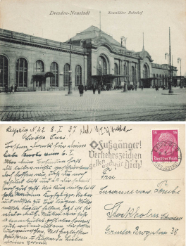 Dresden Neustadt Neustadt Station o 1937