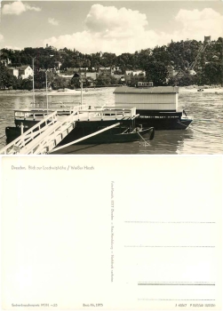 Blasewitz Dresden steamer landing stage *1967 Hanich1975