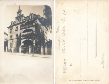 Blasewitz Dresden Reinhold-Becker-Strasse 27 (Loschwitzer Strasse) * um 1900