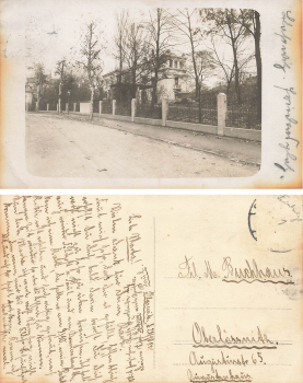 Blasewitz Dresden Friedensplatz Villa o 1914