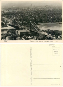 Dresden Loschwitz Brücke *ca.1980 Hahn 10904