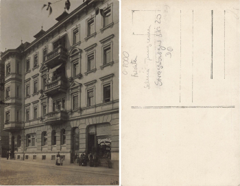 Dresden Blumenhalle Selm Jungmann Strassburger Strasse 20 * um 1930