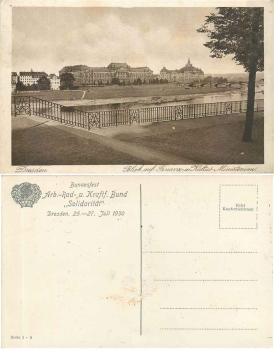 Dresden Bundesfest Arbeiter-Rad- und Kraftfahrer-Bundes "Solidarität” Juli 1930
