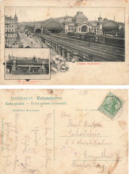 Dresden Cafe at the main station o 1907