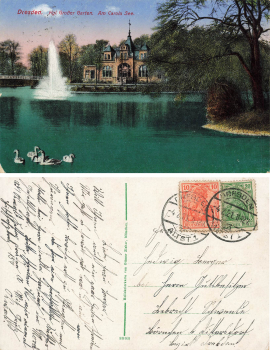 Dresden Carolaschloesschen Grosser Garten o 1921