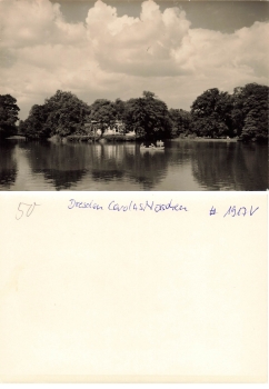 Dresden Carolaschlösschen Grosser Garten Foto 1965   Variante 1917 Hanich Verlag Dresden