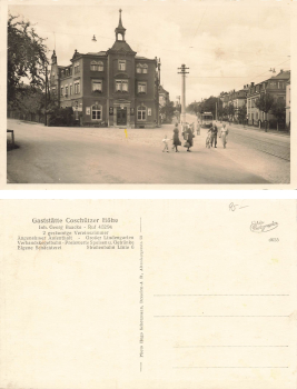 Coschuetz Dresden Restaurant Coschuetzer Höhe Georg Baake * um 1940