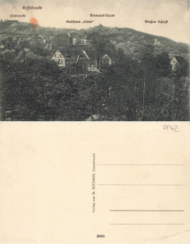 Cossebaude Dresden Gasthaus Linde * um1920