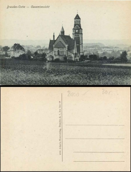 Cotta Dresden Kirche *ca. 1920