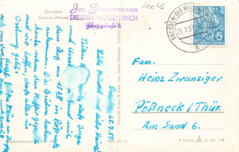 Dresden Deutsches Hygiene Museum o 1957