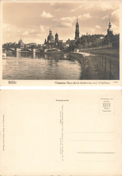 Dresden Dom Kath. Hofkirche und Schloss * 1950 ​​​​​​​Verlag Hahn-Foto10816