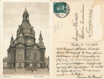Dresden Frauenkirche o 13.9.1928