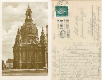 Dresden Frauenkirche o 18.11.1929