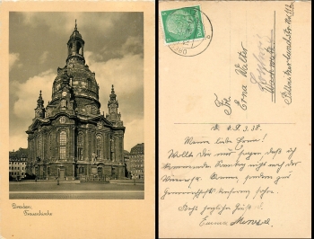 Dresden Frauenkirche o 10.3.1938