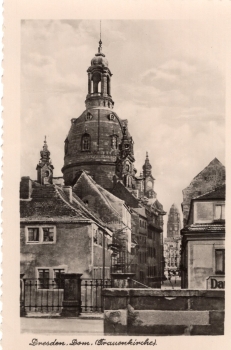 Dresden Frauenkirche Münzgasse * um 1940