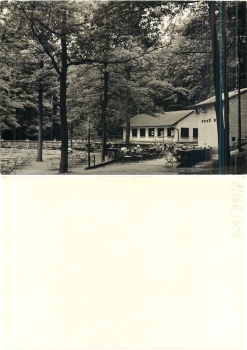 Dresden Great Garden Restaurant Economy real photo card *around 1968