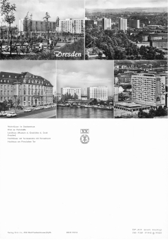 Dresden large format map A5 *1969