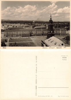 Dresden Altmarkt Westseite * 1963 ​​​​​​​Verlag Hahn-Foto13741