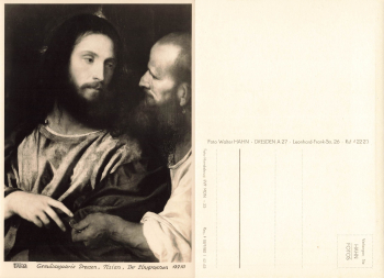 Dresden Picture Gallery Titian Zinsgroschen * 1966 Hahn Publishing House-Photo 13710