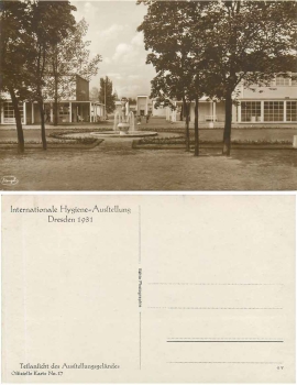 Dresden Internationale Hygiene Ausstellung 1931 Offizielle Karte No. 17