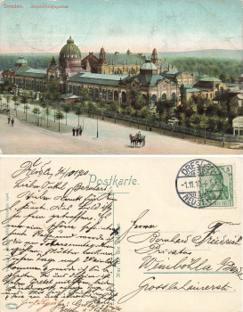 Johannstadt Dresden Ausstellungspalast o 1910
