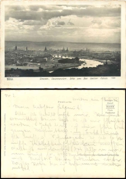 Johannstadt  Dresden  gebraucht 1942 Verlag Hahn-Foto7877