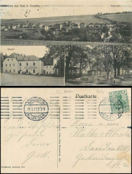 Kaitz Dresden Gasthof o 26.6.1911