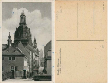 Dresden Munzgasse Frauenkirche *ca. 1930