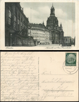 Dresden Frauenkirche Neumarkt o 24.7.1941