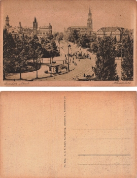 Dresden Neustadt Albertplatz * um 1920