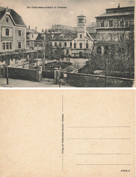 Dresden Neustadt Bautzner Strasse Diakonissen Anstalt * um 1920